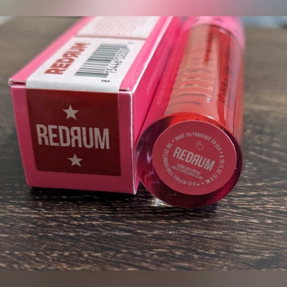 Jeffree Star Cosmetics REDRUM Velour Liquid Lipstick Matte Red NEW Full Size - Picture 4 of 13